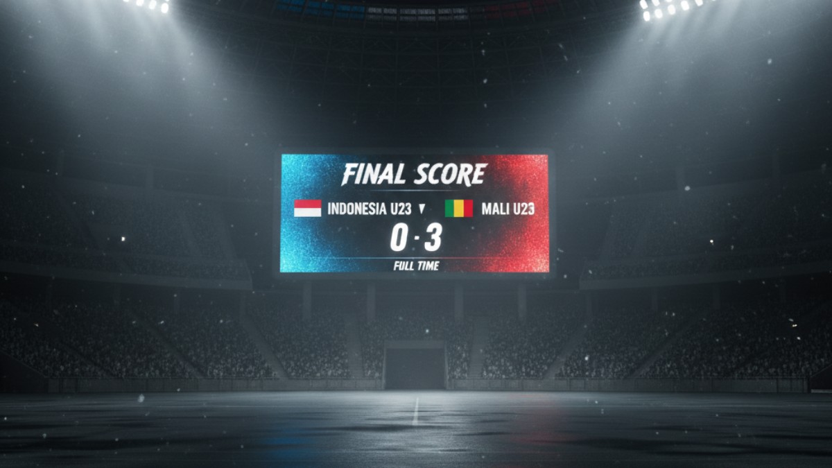 Timnas U-23 Indonesia Dibantai Mali 3-0 dalam Uji Coba Jelang SEA Games