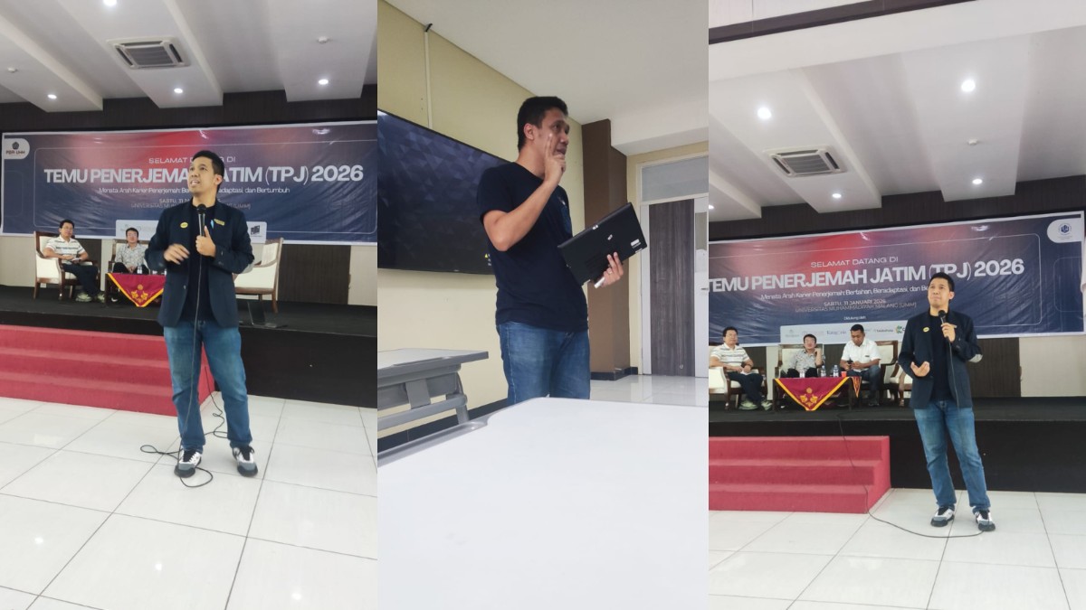 Sony Novian: Profesi Penerjemah Tidak Hilang oleh AI, tapi Berubah Secara Fundamental