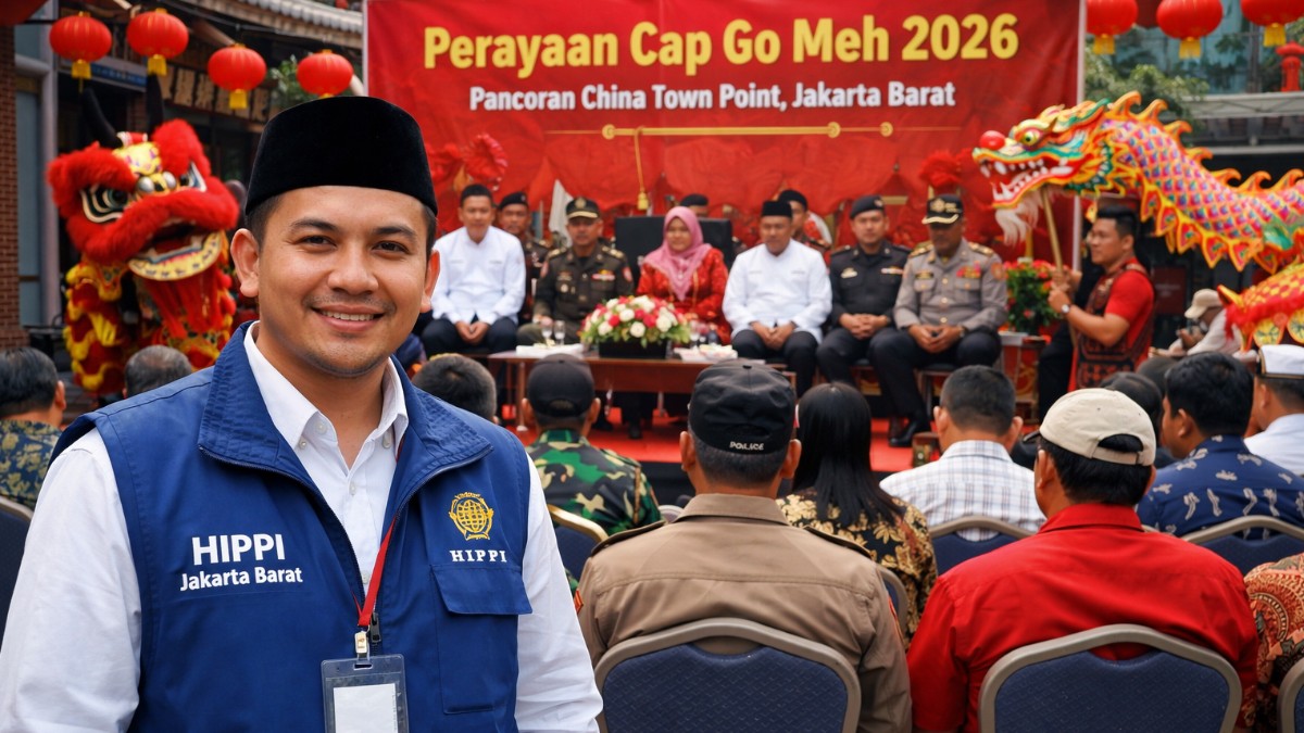 HIPPI Jakarta Barat Hadiri Perayaan Cap Go Meh 2026 di Jakarta Barat
