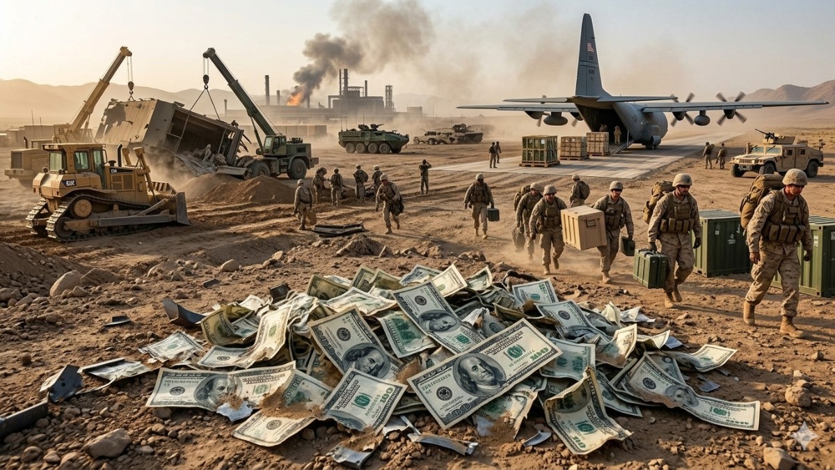 Perang Melawan Iran Baru Sehari, Anggaran Militer AS Langsung Jebol Hampir Rp12 Triliun