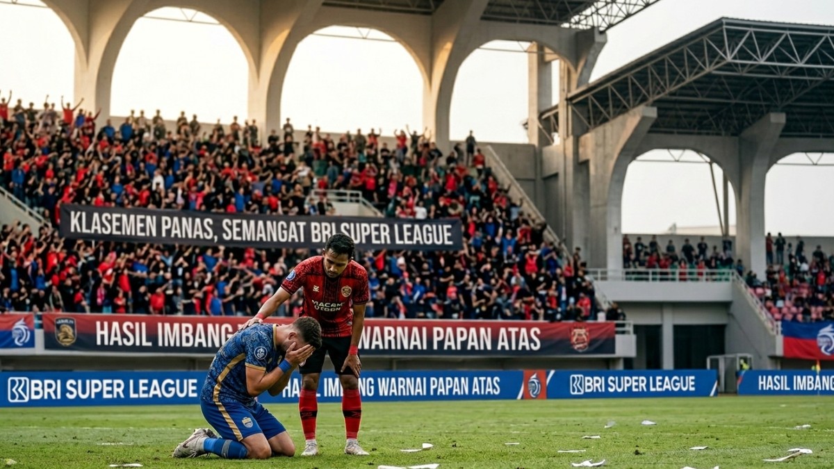 Hasil Imbang Warnai Papan Atas, Ini Klasemen Terbaru BRI Super League