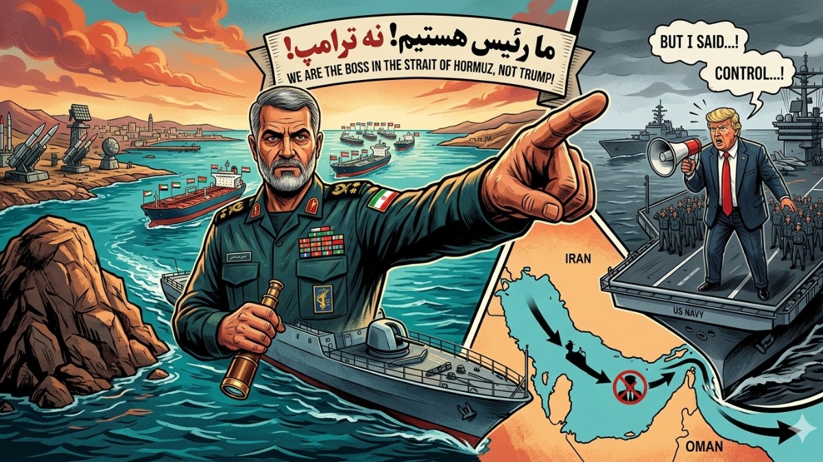 Sekarang Giliran Iran Buka Suara: "Kami Bos di Selat Hormuz, Bukan Trump!"