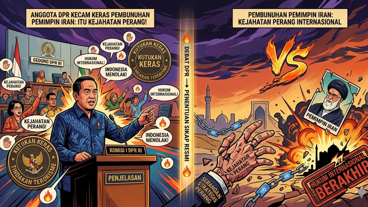 Anggota DPR Kecam Keras Pembunuhan Pemimpin Iran: Itu Kejahatan Perang!