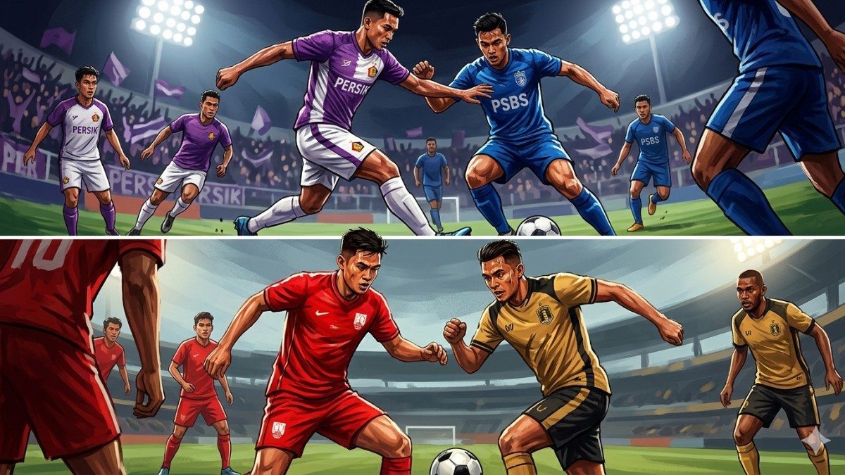 Duel Penuh Gengsi di Super League: Persik Vs PSBS, Persijap Vs Persis, Siapa Bertahan di Liga?