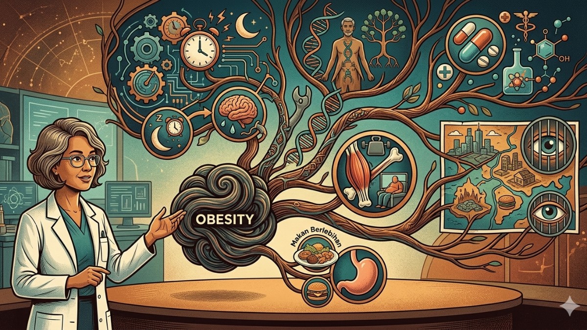  Jangan Salah Sangka! Dokter Gizi Ungkap Obesitas Bukan Sekadar Masalah Makan Berlebihan