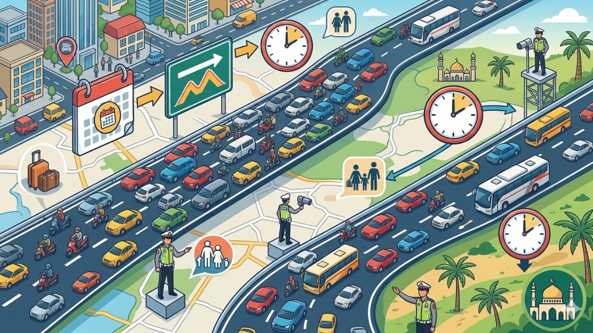 Siap-siap! Korlantas Umumkan Dua Puncak Arus Mudik Lebaran 2026, Catat Tanggalnya