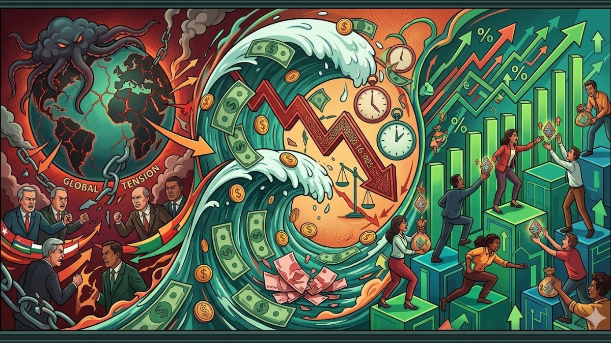 Ketegangan Global Memanas, Rupiah Melemah ke Rp16.905 per Dolar AS Sementara Investor Serbu Saham Murah