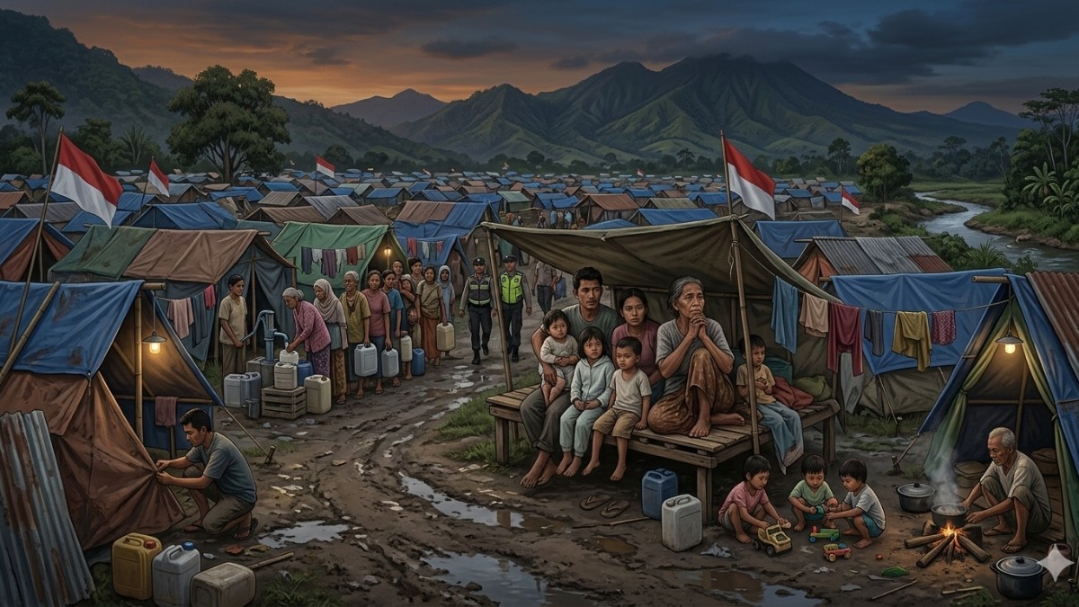 Sudah 3 Bulan Lebih, Ribuan Warga Sumut Masih Bertahan di Pengungsian