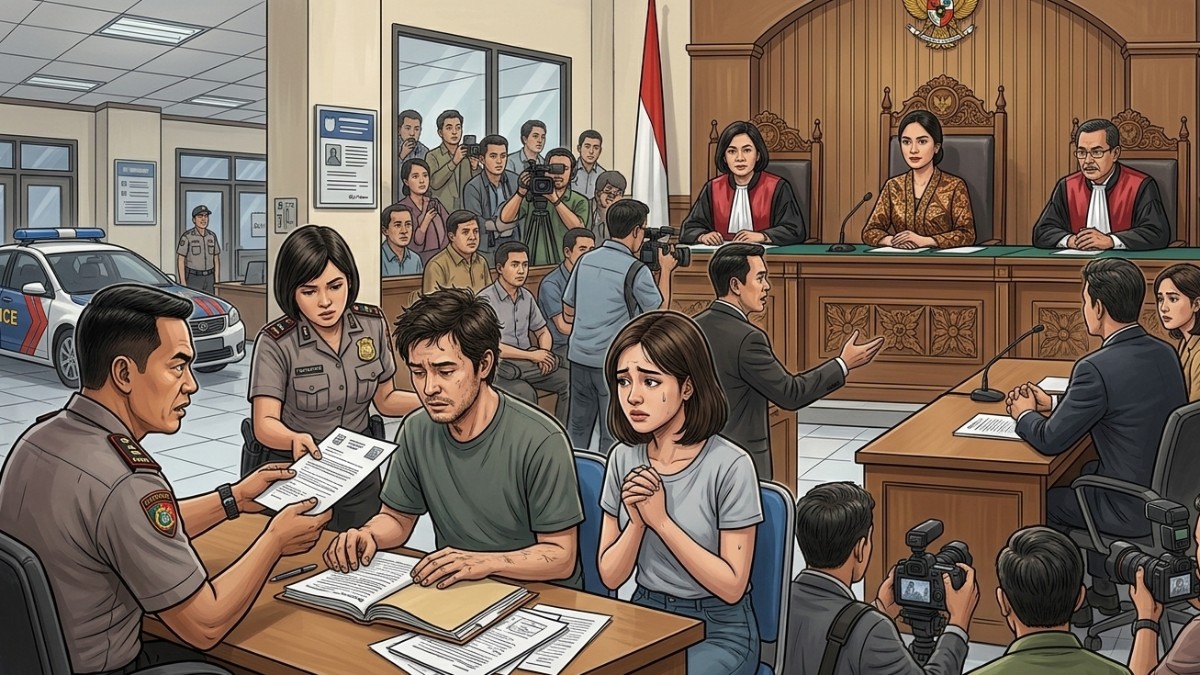 Berujung Bui! YouTuber Resbob dan Bigmo Resmi Jadi Tersangka Kasus Fitnah Azizah Salsha