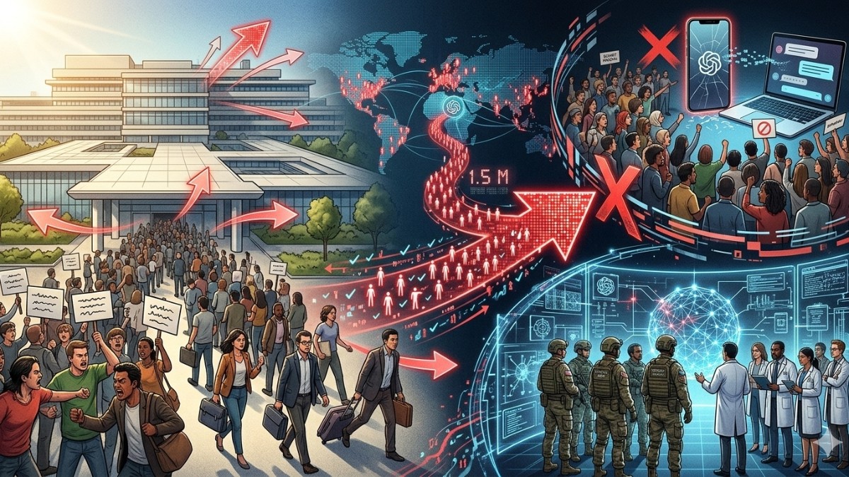 Gandeng Militer AS, OpenAI Kena Boikot Massal! 1,5 Juta Orang Hengkang dari ChatGPT