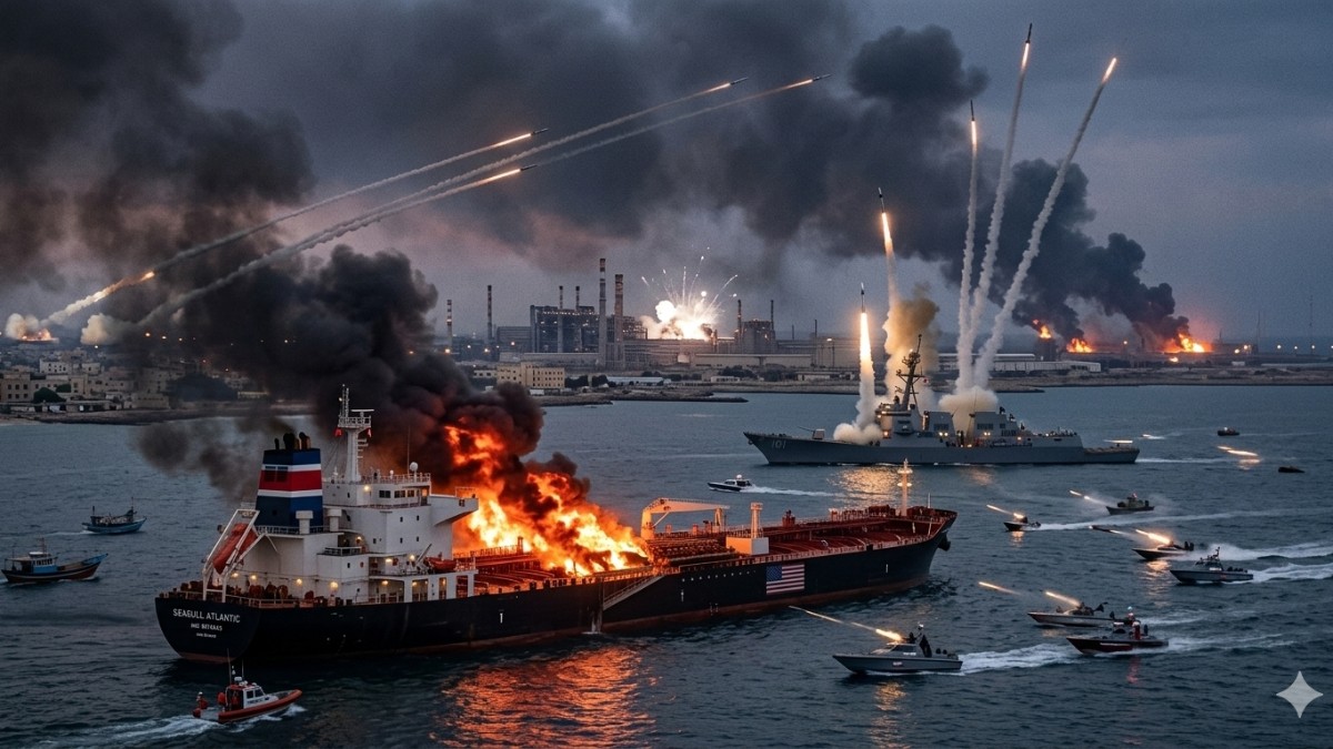 Darurat Perang! Israel Hujani Iran dengan Gelombang Serangan Baru, Garda Revolusi Balas Tanker AS Dibakar