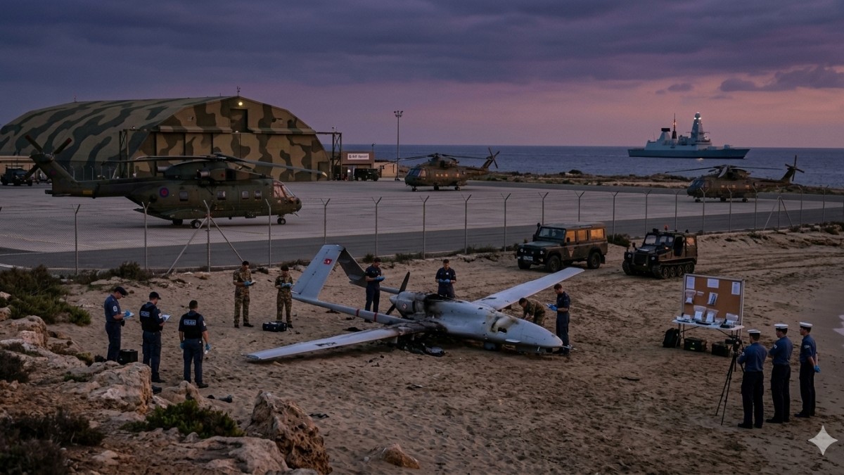 Bantahan Resmi Inggris: Drone Penyerang Pangkalan di Siprus Bukan dari Iran