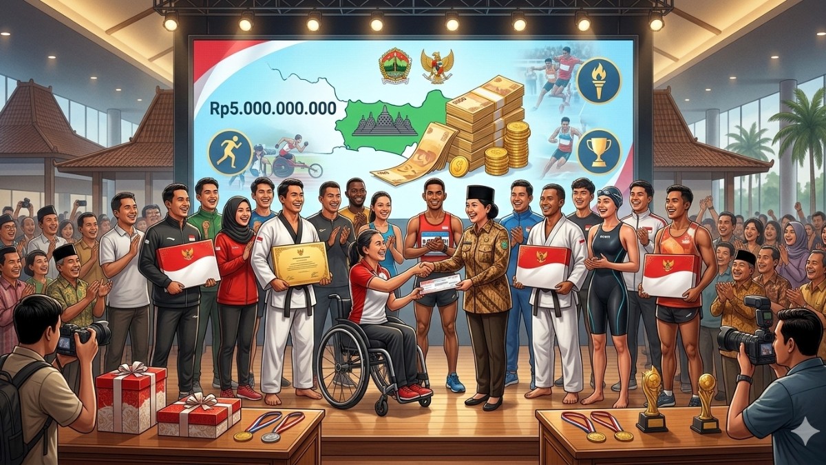 Bikin Semangat! Atlet Berprestasi Jateng Kebanjiran Tali Asih Hampir Rp5 Miliar