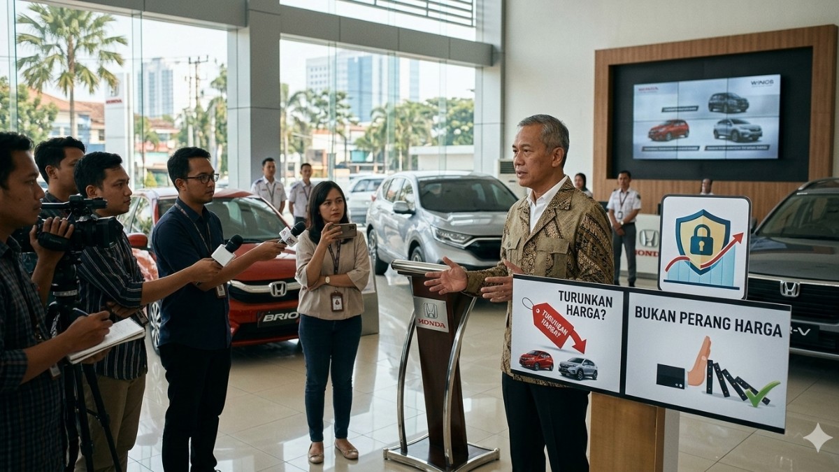 Honda Ikut-ikutan Turunkan Harga? Manajemen Buka Suara: Ini Bukan Perang Harga!