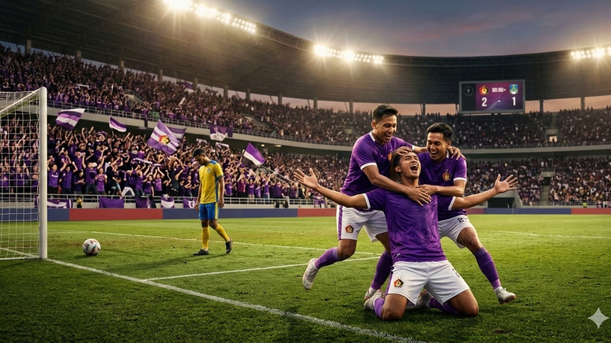 Drama Comeback! Persik Kediri Bangkit dari Ketertinggalan, Bungkam PSBS Biak 2-1