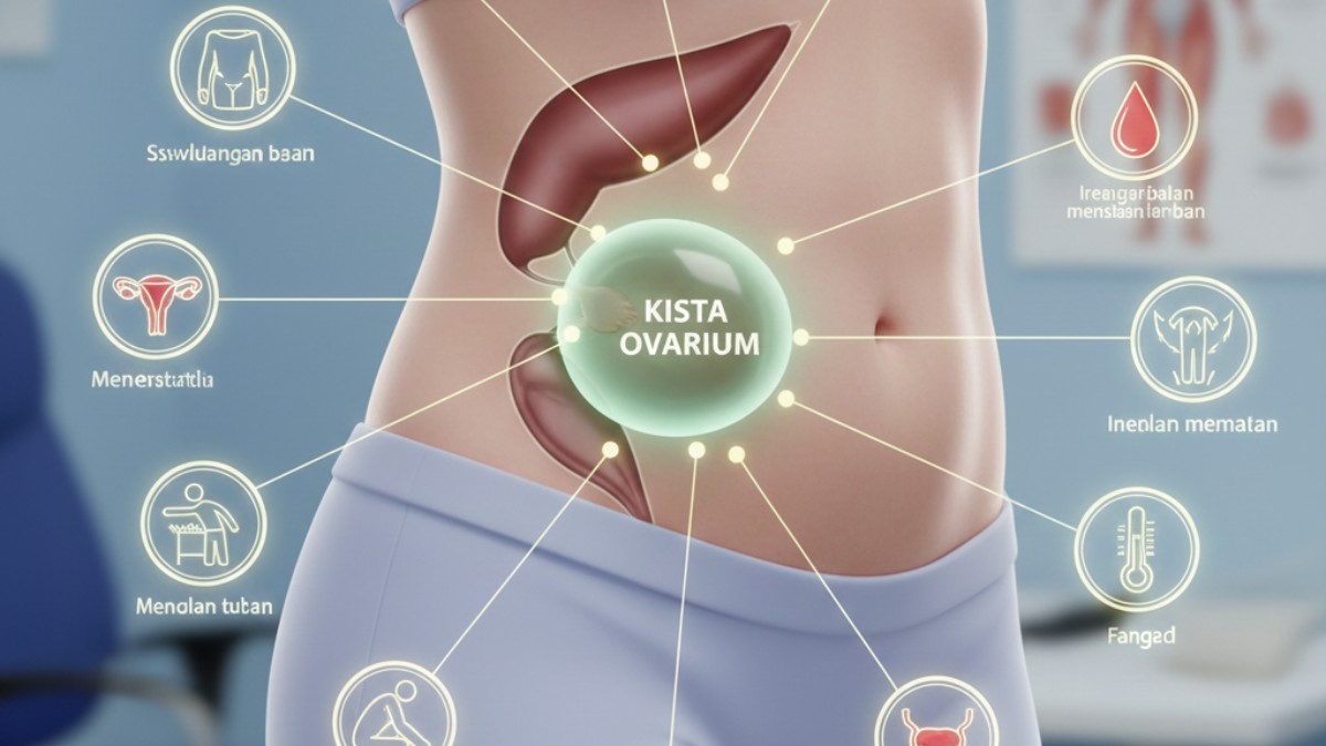 Jangan Anggap Remeh Perut Begah! Ini 10 Tanda Kista Ovarium yang Sering Diabaikan Wanita