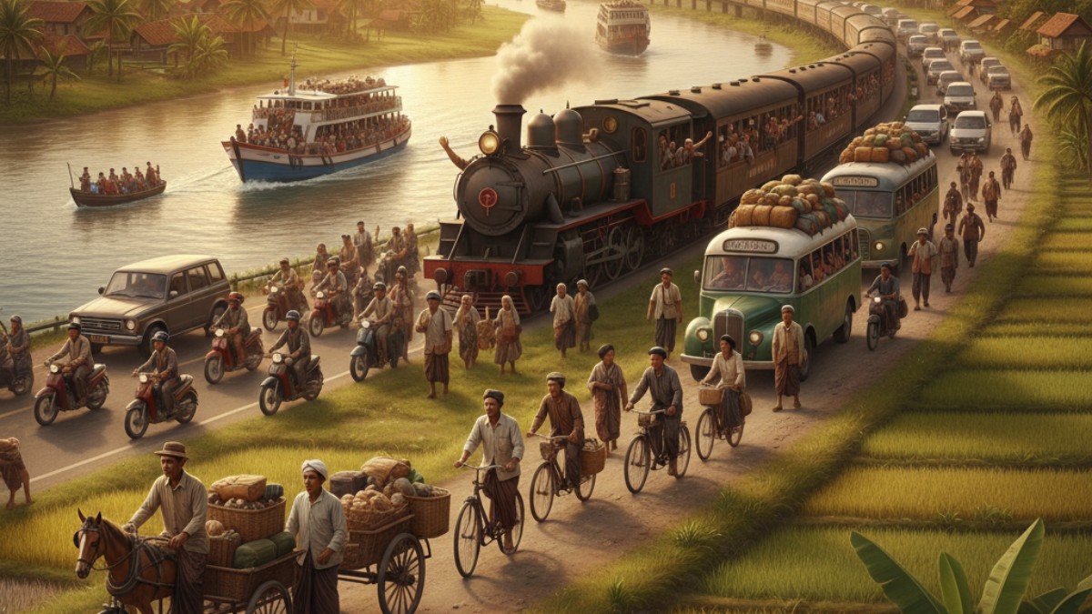 Bukan Sekadar Pulang Kampung! Ternyata Begini Sejarah Panjang Tradisi Mudik Lebaran di Indonesia