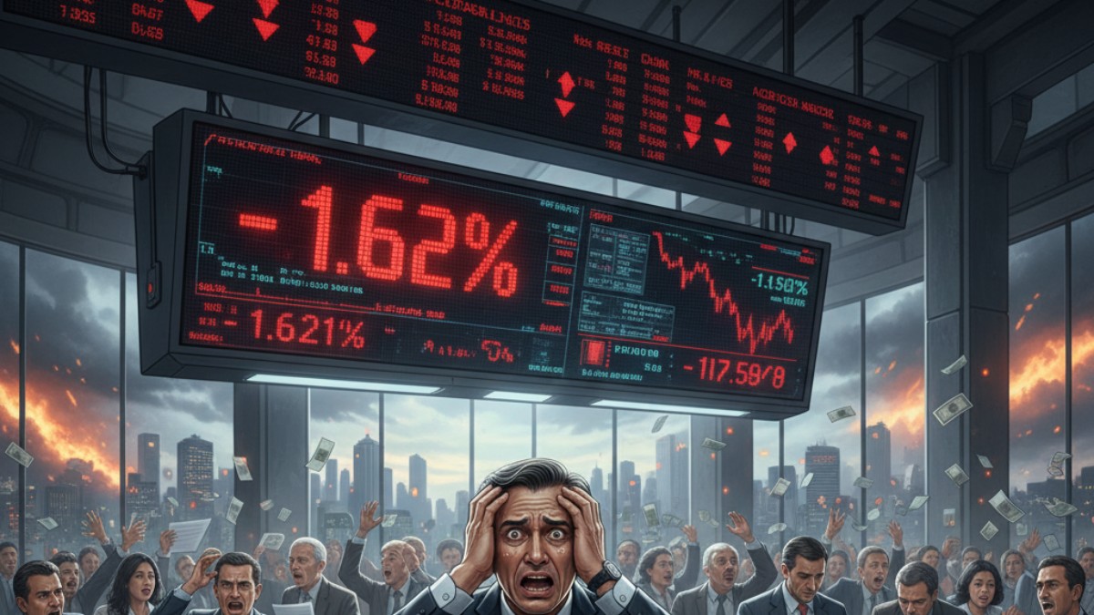 Perang AS-Iran Bikin Investor Kabur! IHSG Anjlok 1,62%, Rupiah Ikut Terkapar