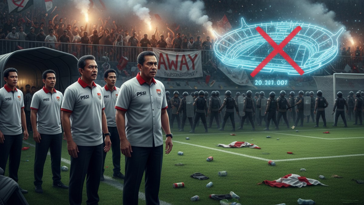 PSSI Murka! Suporter Rusuh di Jepara Dinilai Lupa Tragedi Kanjuruhan, Larangan Away Masih Berlaku