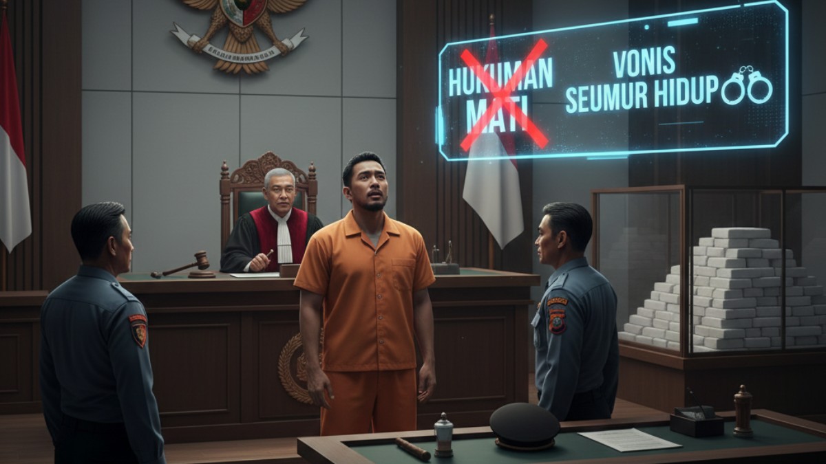Selamat dari Hukuman Mati! ABK Thailand Dalang Sabu 2 Ton di Batam Divonis Seumur Hidup
