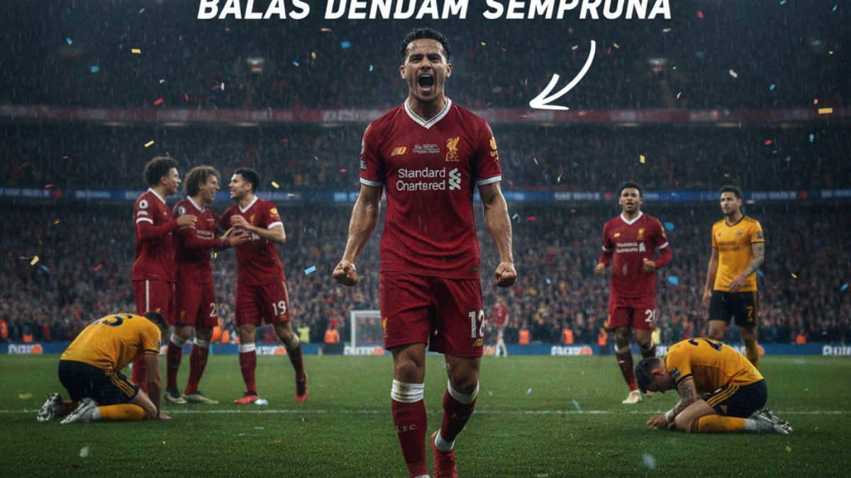 Balas Dendam Sempurna! Liverpool Hajar Wolves 3-1, Melaju Mulus ke Perempat Final Piala FA