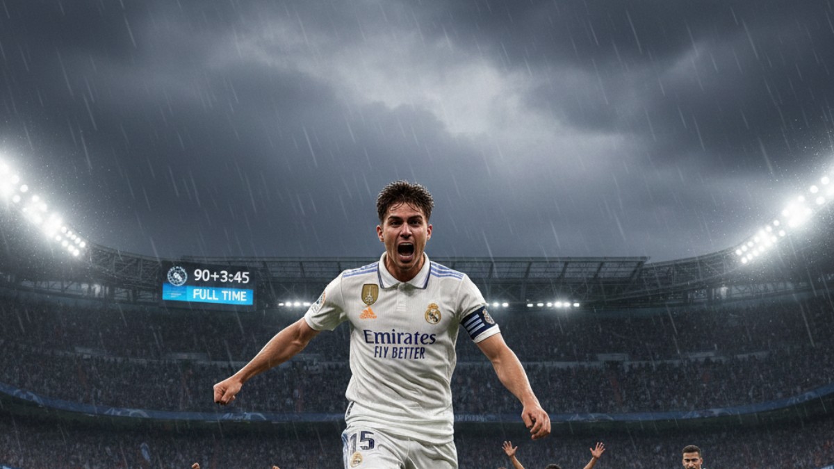 Dramatis! Gol Injury Time Valverde Selamatkan Real Madrid dari Kekalahan Beruntun