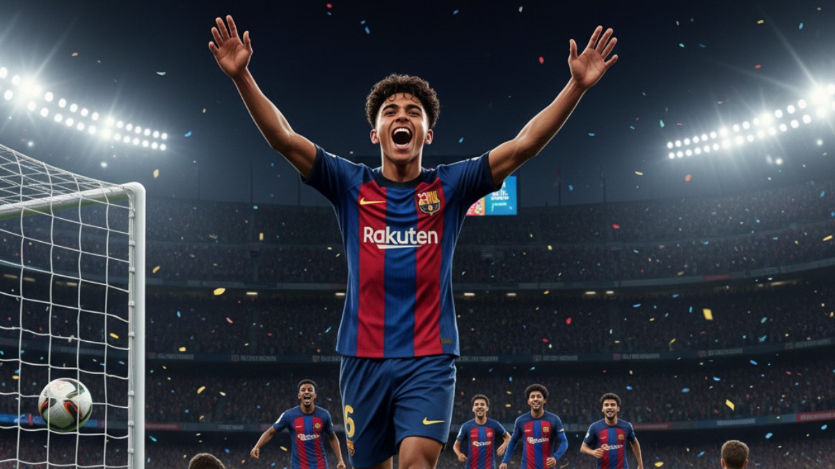 Lamine Yamal Cetak Gol Indah, Barcelona Menang Tipis 1-0 atas Athletic Bilbao dan Pertahankan Puncak Klasemen!