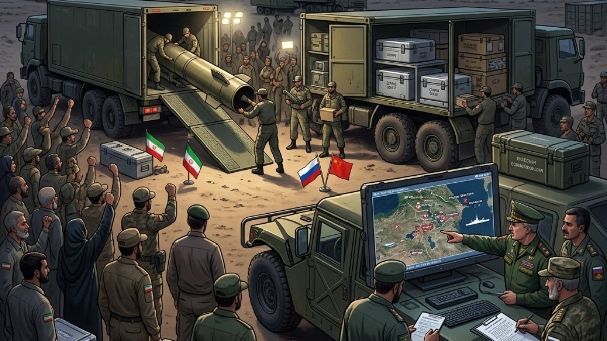 China Mulai Bantu Iran dengan Dana dan Komponen Rudal, Rusia Kirim Citra Satelit serta Intelijen Target AS!