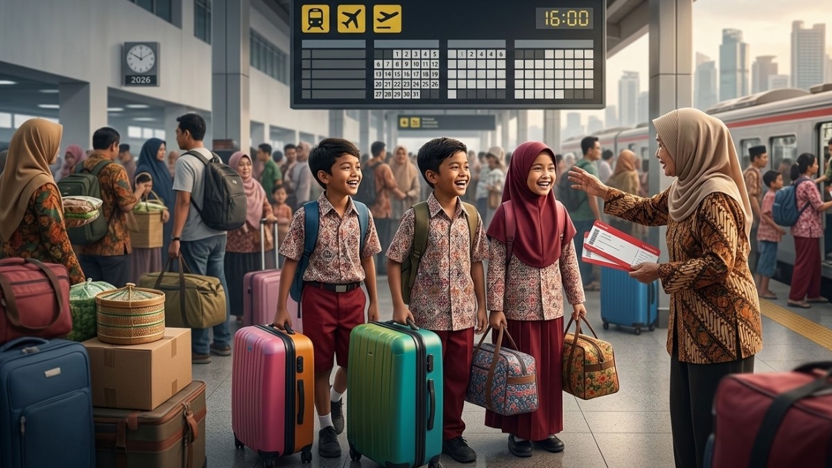 Anak Sekolah Libur 10 Hari! Ini Jadwal Resmi Libur Lebaran 2026