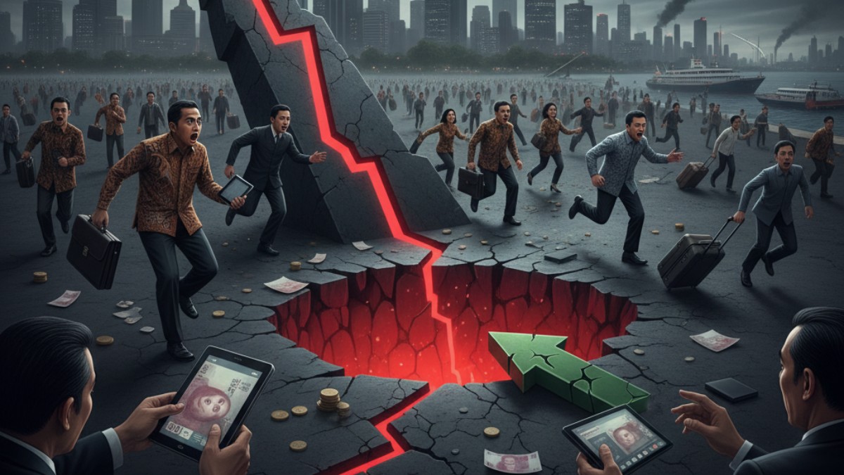 IHSG Ambrol 7,89% dalam Sepekan, Investor Asing Kabur Rp7,29 Triliun