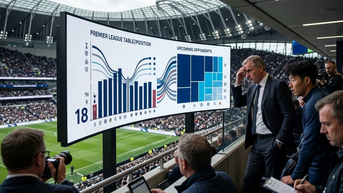 Nyaris Terjun! Tottenham Cuma Berjarak Satu Poin dari Zona Merah, Deretan Lawan Berat Mengintai
