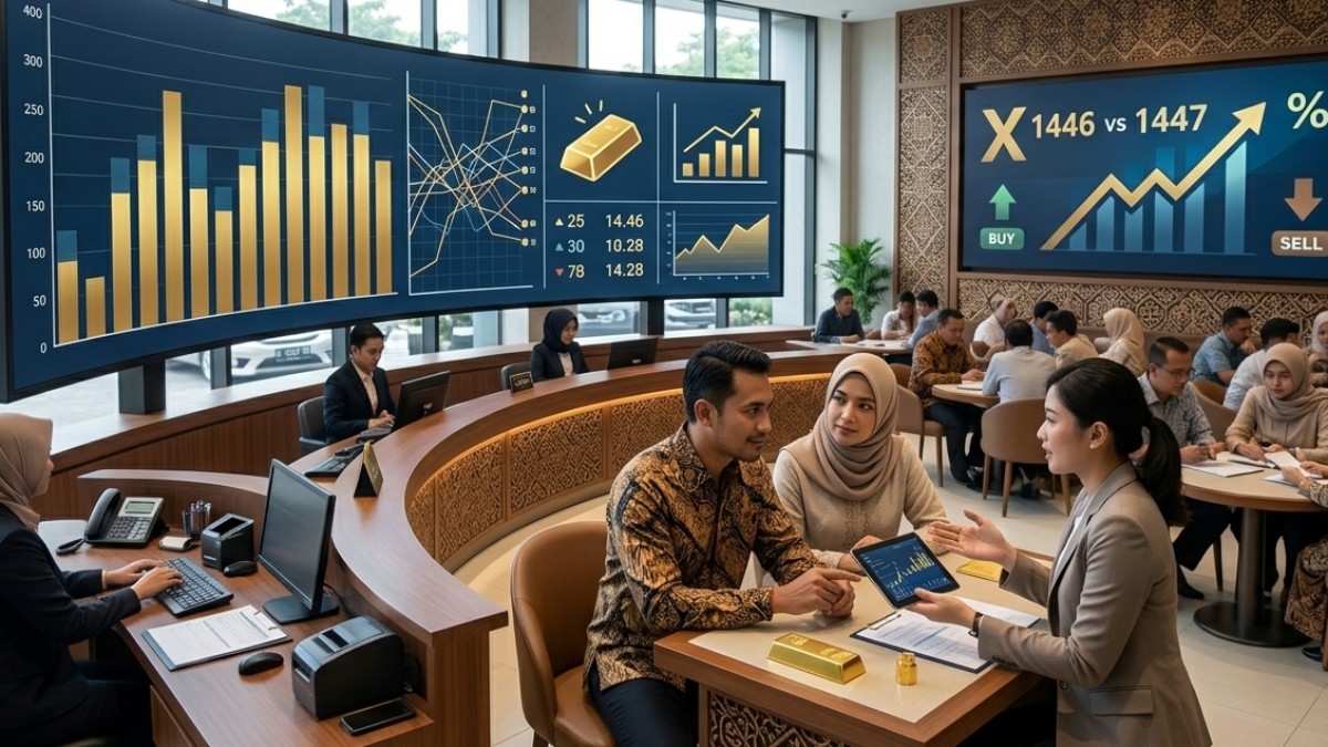 Momen Pasca Lebaran, Harga Emas Antam Merangkak Naik, Cek Selisih Keuntungannya!