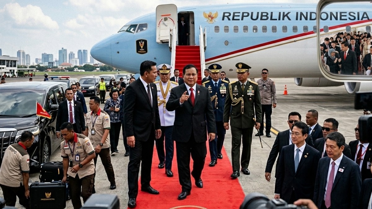 Presiden Prabowo Siap Bertolak ke Jepang dan Korea Selatan, Agendanya Padat!