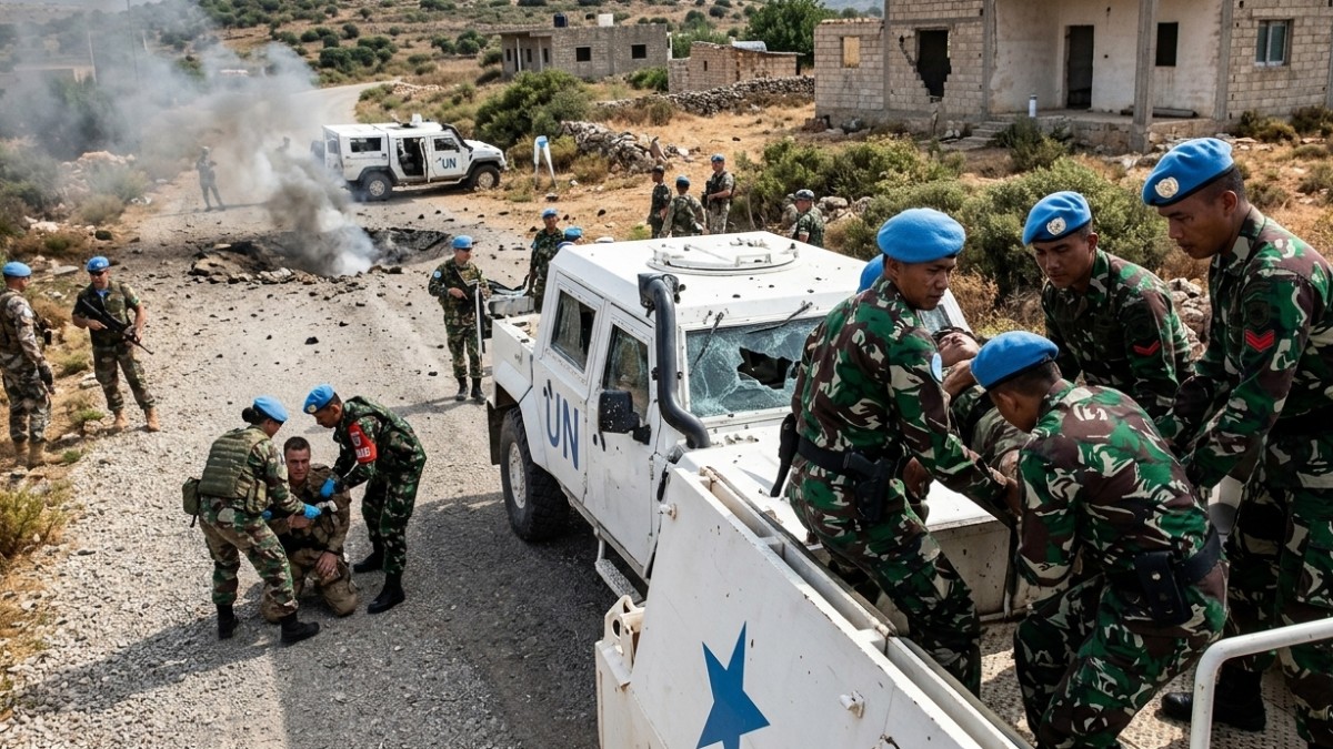 Serangan di Lebanon Selatan Tewaskan Tentara Perdamaian, Kontingen Indonesia Ikut Terdampak