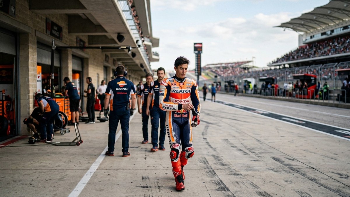 Marc Marquez Akui Bukan Cuma Penalti yang Bikin Gagal Menang di MotoGP Amerika: 