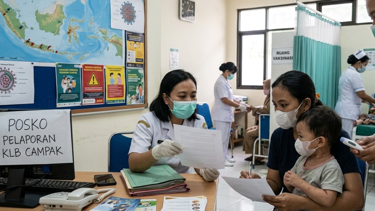 Wajib Lapor 24 Jam! Kemenkes Keluarkan Aturan Baru di Tengah Lonjakan 58 KLB Campak