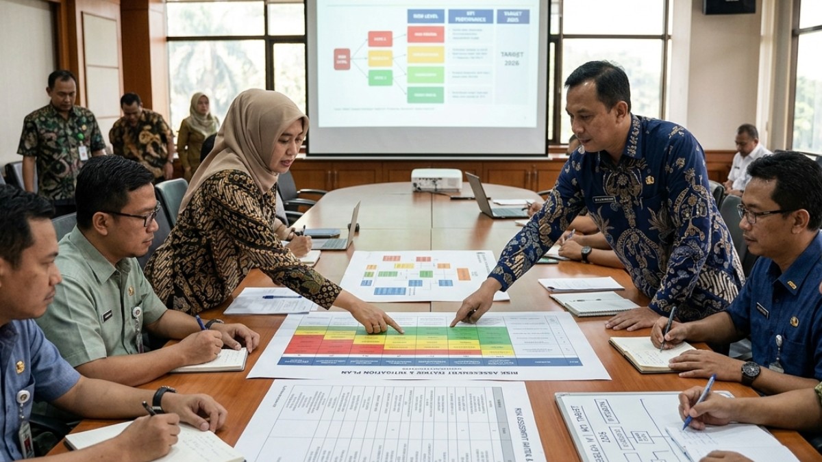 Bukan Sekadar Administrasi: Sekretariat DPRD DKI Terapkan Manajemen Risiko hingga Level Eselon IV, Target Kinerja 2026