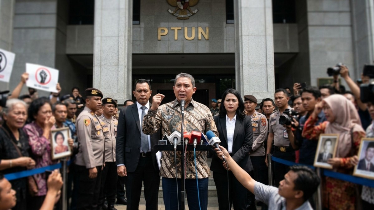 Hari Penentuan di PTUN: Akankah Fadli Zon Dipaksa Tarik Ucapan Kontroversial soal Tragedi Mei 1998?