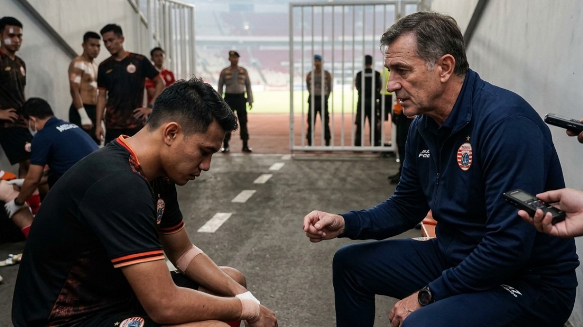 Delapan Kali Luka karena Ulah Sendiri, Pelatih Persija Bongkar Biang Kerok Pemain Macan Kemayoran Gampang Meledak