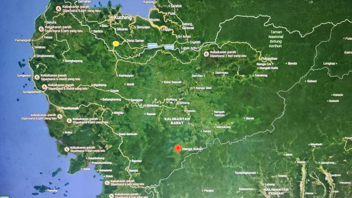 Tangkapan Layar Google Map